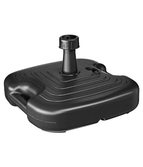 Sonnenschirm-Ständer, Kunststoff, 20 Liter, Ca. B45/T45 Cm 3 Sonnenschirm-Ständer, Kunststoff, 20 Liter, Ca. B45/T45 Cm