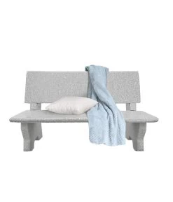 Dehner Granit-Gartenbank, Grau, Ca. B120/H75/T50 Cm -Outdoor Living Verkauf 1515642 WE DE 001 DehnerGranitBankgrau120cm