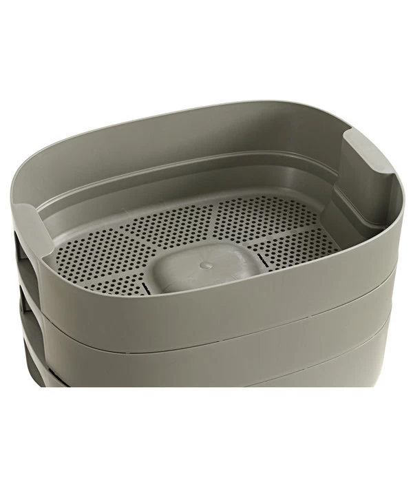 Urbalive Kunststoff-Wurmkomposter, Ca. B50,5/H60,5/T38,3 Cm 5 Urbalive Kunststoff-Wurmkomposter, Ca. B50,5/H60,5/T38,3 Cm – Bild 3