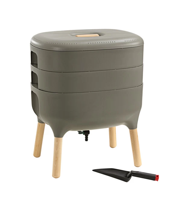 Urbalive Kunststoff-Wurmkomposter, Ca. B50,5/H60,5/T38,3 Cm 3 Urbalive Kunststoff-Wurmkomposter, Ca. B50,5/H60,5/T38,3 Cm