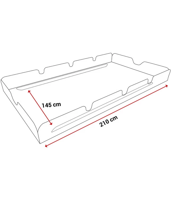 Angerer Sonnendach Swingtex Für 3-Sitzer Hollywoodschaukeln, 210 X 145 Cm 4 Angerer Sonnendach Swingtex Für 3-Sitzer Hollywoodschaukeln, 210 X 145 Cm – Bild 2
