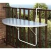 Alco Balkonhängetisch, Ca. B100/T50 Cm -Outdoor Living Verkauf 1726645 WE FS 001 Balkonhaenget100x50weiss