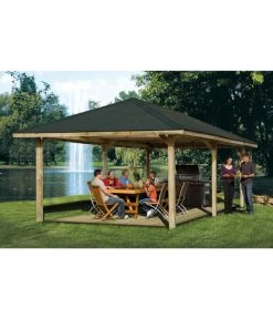 Weka Premium-Carport 651 Gr. 3, Ca. B778/H316/T433 Cm -Outdoor Living Verkauf 1820828 BildM 003 CarportParadies5Gr3