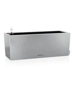 LECHUZA® Edelstahl-Kasten Balconcera Steel, Rechteckig