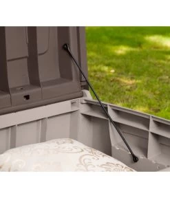 Keter Aufbewahrungsbox Novel, 340 Liter, Ca. B124/H62,5/T55 Cm -Outdoor Living Verkauf 2190452 WE DE 001 KeterAufbewahrungsbox