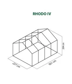 KGT Gewächshaus Rhodo IV -Outdoor Living Verkauf 2321479 5309315 5309372 WE DE 001 KGTGewaechshausRhodoIV