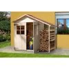 Weka Garten- Und Terrassenschrank 357 A Inkl. Schleppdach, Ca. B270/H216/T105 Cm