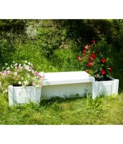 KHW Kunststoff-Gartenbank Berlin 19 KHW Kunststoff-Gartenbank Berlin -Outdoor Living Verkauf 2547339 WE MO 001 BankBerlinweiss