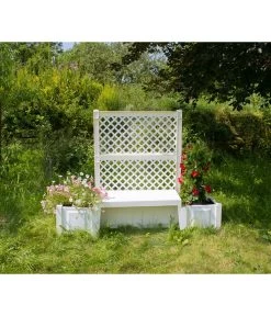 KHW Kunststoff-Gartenbank Kopenhagen -Outdoor Living Verkauf 2547511 WE MO 003 BankKopenhagenweiss