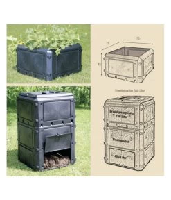 KHW Kunststoff-Komposter Bio Quick, 230 Liter 7 KHW Kunststoff-Komposter Bio Quick, 230 Liter -Outdoor Living Verkauf 2551034 WE DE 001 KHWKunststoffKomposterBioQuick230Liter