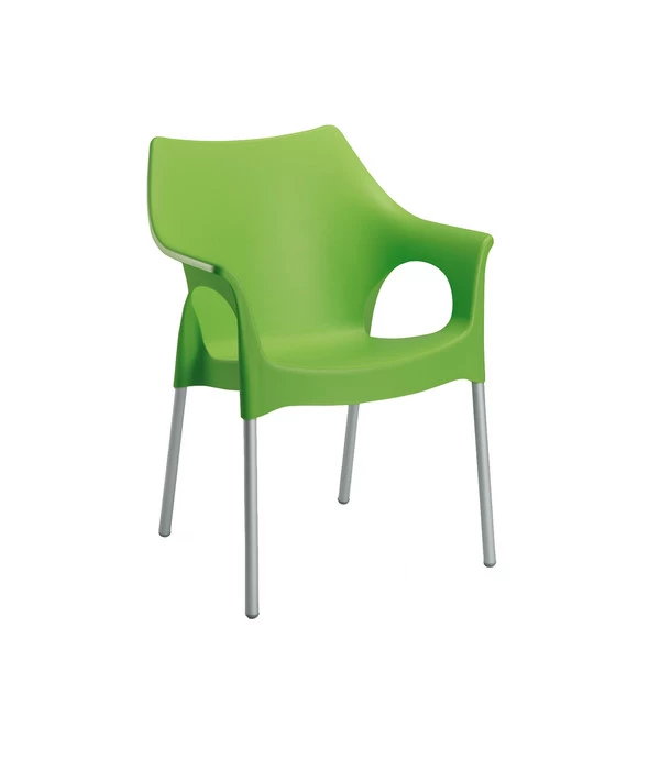 Best Alu-Stapelsessel Vegas, 4 Stück 4 Best Alu-Stapelsessel Vegas, 4 Stück – Bild 2