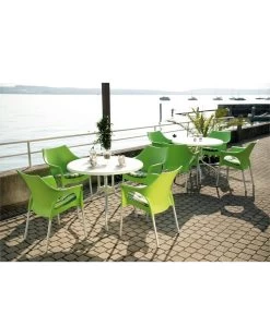 Best Alu-Stapelsessel Vegas, 4 Stück 7 Best Alu-Stapelsessel Vegas, 4 Stück -Outdoor Living Verkauf 3046554 WE MO 001 4erStapelsesselVegas