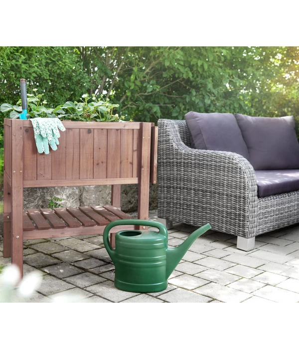 Hecht Hochbeet Cube 1, Ca. B70/H80/T50 Cm 4 Hecht Hochbeet Cube 1, Ca. B70/H80/T50 Cm – Bild 2