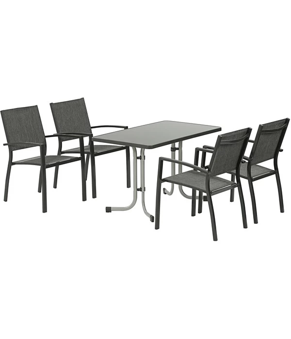 Sieger Boulevard-Klapptisch Mecalit®-PRO, Ca. B115/H72/T70 Cm 4 Sieger Boulevard-Klapptisch Mecalit®-PRO, Ca. B115/H72/T70 Cm – Bild 2
