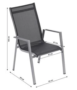 Dehner Stapelstuhl Macon -Outdoor Living Verkauf 4030771 WE BG 001 StapelstuhlMacon