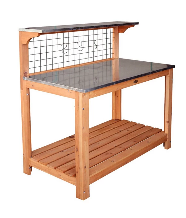 Habau Pflanztisch, Ca. B101/H117/T55 Cm 3 Habau Pflanztisch, Ca. B101/H117/T55 Cm