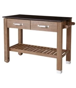 Dehner Premium Holz-Pflanztisch Windsor, Ca. B110/H84/T55 Cm