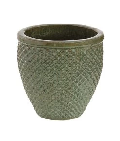 Dehner Keramik-Topf Jade, Rund