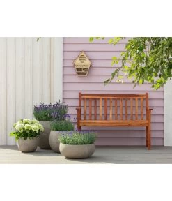 Dehner Leichtbeton-Topf Balloon Stone, Grau -Outdoor Living Verkauf 4058046 4058087 4057972 WE MO 005 DehnerLeichtbetonTopfPflanztopfPflanzvase