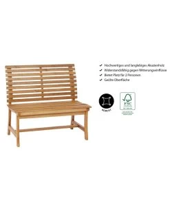Dehner Akazienbank Paisley, 2-Sitzer 10 Dehner Akazienbank Paisley, 2-Sitzer -Outdoor Living Verkauf 4069167 WE IG 001 AkazienbankPaisley