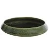 Dehner Keramik-Schale Linn, Rund, Dunkelgrün, Ca. Ø34 Cm -Outdoor Living Verkauf 4082467 PR FS 001 SchaleLinnGruenDehnerExpressHerzig