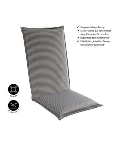 Dehner Hochlehnerpolster Astana, Ca. B50/H6/T120 Cm -Outdoor Living Verkauf 4093852 WE IG 001 PolsterAstanaHL