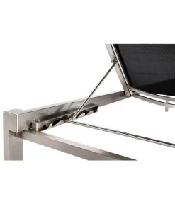 Best Rollliege Marbella, Edelstahl, Schwarz, Ca. B67/H33/T200 Cm 8 Best Rollliege Marbella, Edelstahl, Schwarz, Ca. B67/H33/T200 Cm -Outdoor Living Verkauf 4109609 WE DE 001 BestRollliegeMarbellaEdelstahlSchwarz