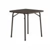 Sieger Garten-Klapptisch Mecalit-Pro, Ca. B70/H72/T70 Cm -Outdoor Living Verkauf 4122685 WE FS 001 Gartentischeckig70x70cmStahlrohrgestellMecalitProPlatte