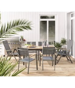 Dehner Gartenmöbelset Colmar 1, 7-teilig 19 Dehner Gartenmöbelset Colmar 1, 7-teilig -Outdoor Living Verkauf 4140711 WE MO 001 GartenmoebelsetColmar