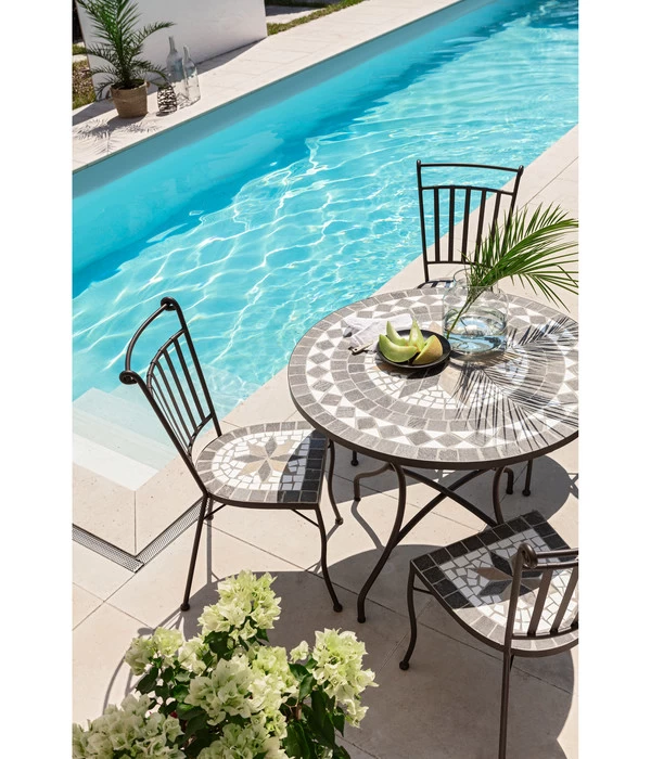 Dehner Mosaikstuhl Diana 5 Dehner Mosaikstuhl Diana – Bild 3