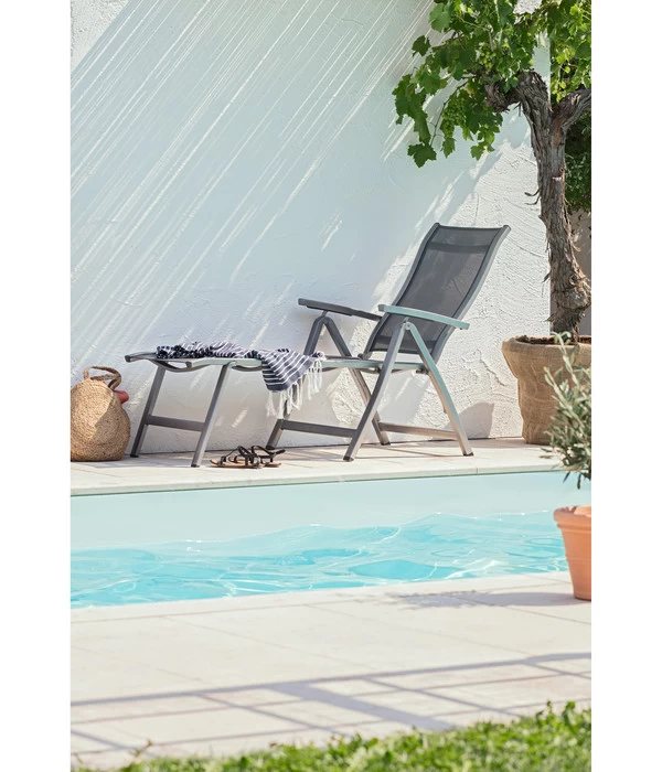 Dehner Gartenliege Chicago, Ca. B70/H72/T180 Cm 4 Dehner Gartenliege Chicago, Ca. B70/H72/T180 Cm – Bild 2