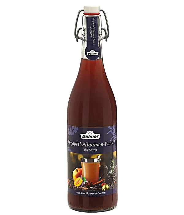 Dehner Bergapfel-Pflaumen-Punsch, 0,75 L 3 Dehner Bergapfel-Pflaumen-Punsch, 0,75 L
