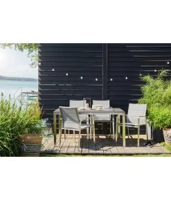 Dehner Premium Esstisch Nantes, Ca. B152/H75/T90 Cm 13 Dehner Premium Esstisch Nantes, Ca. B152/H75/T90 Cm -Outdoor Living Verkauf 4218210 4209938 WE DE 007 DehnerTischNantesNEUtif