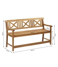 Dehner Gartenbank Malmoe 12 Dehner Gartenbank Malmoe -Outdoor Living Verkauf 4223186 WE BG 001 DehnerParkbankMalmoe