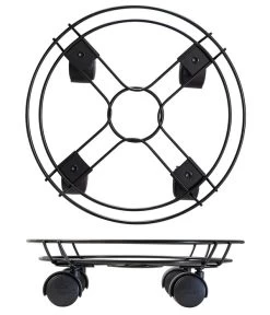 Wagner Pflanzenroller Draht, Ø 30 Cm, Schwarz -Outdoor Living Verkauf 4272662 WE DE 005 MULTIROLLERDRAHT