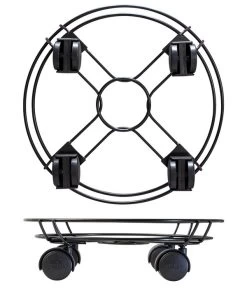 Wagner Pflanzenroller Draht, Ø 30 Cm, Schwarz -Outdoor Living Verkauf 4272662 WE DE 006 MULTIROLLERDRAHT