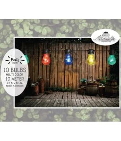LED-Lichterkette Retro, 10 LEDs, Bunt -Outdoor Living Verkauf 4287355 WE DE 003 LEDLichterketteRetro