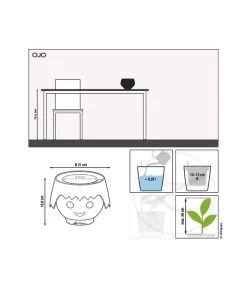 LECHUZA® OJO All-in-One-Set, Ca. Ø21/H15,8 Cm 11 LECHUZA® OJO All-in-One-Set, Ca. Ø21/H15,8 Cm -Outdoor Living Verkauf 4305199 4305918 6962302 4305926 6962310 6962328 WE MO 01 OjoPinkGruenBlauRotSchw