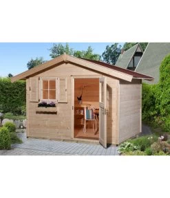 Weka Gartenhaus 123 Gr. 3, Ca. B380/H253/T239 Cm