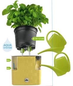 Dehner Kunststoff-Topf Mona, Eckig, Ca. B14/H14/T14 Cm 11 Dehner Kunststoff-Topf Mona, Eckig, Ca. B14/H14/T14 Cm -Outdoor Living Verkauf 4320750 PR FS 001 KunststoffTopfMonaGiessen