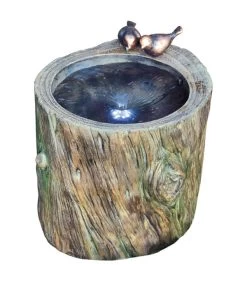 Granimex Polystone-Gartenbrunnen Wasserspiel Twister, Ca. Ø 36/H40 Cm