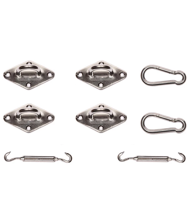 Siena Garden Befestigungs-Set Solino Quadrat 3 Siena Garden Befestigungs-Set Solino Quadrat