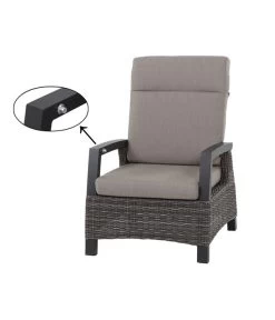 Siena Garden Sessel Corido, 103 X 87 X 73 Cm -Outdoor Living Verkauf 4330379 WE DE 019 Sesselcoridocharcoal