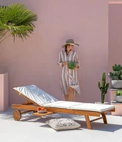 Dehner Rollliege Ravenna, Ca. B70/H89/T200 Cm -Outdoor Living Verkauf 4407086 WE MO 001 RollliegeRavennaNEU