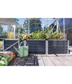 Vitavia Hochbeet Oslo In&Out, Grau/alu