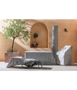 Dehner Abdeckhaube Für Liegen, 75x40x210 Cm, Grau -Outdoor Living Verkauf 4414967 WE MO 002 Abdeckhauben