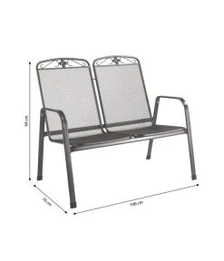 MWH Metall-Bank Savoy, 2-Sitzer 11 MWH Metall-Bank Savoy, 2-Sitzer -Outdoor Living Verkauf 5312871 WE BG 001 MwhMetallBankSavoy2SitzerMetallBankSavoy2Sitzer2