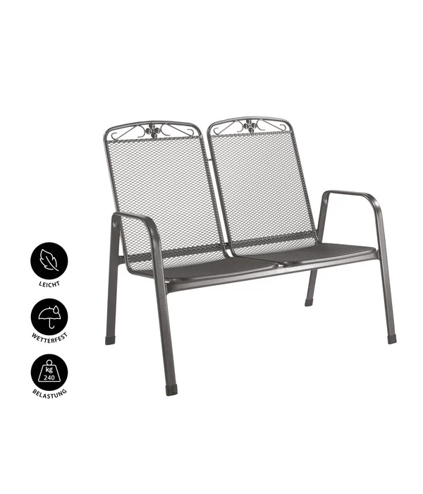 MWH Metall-Bank Savoy, 2-Sitzer 6 MWH Metall-Bank Savoy, 2-Sitzer – Bild 4