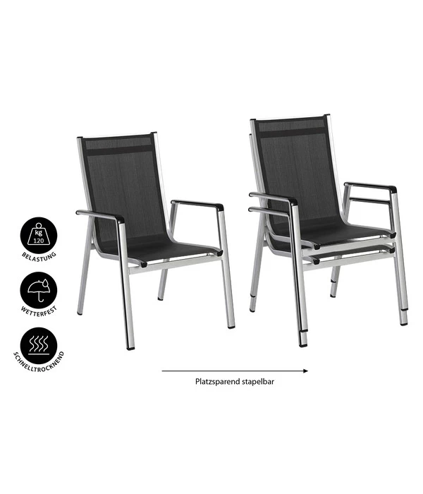 MWH Alu-Stapelsessel Elements 6 MWH Alu-Stapelsessel Elements – Bild 4