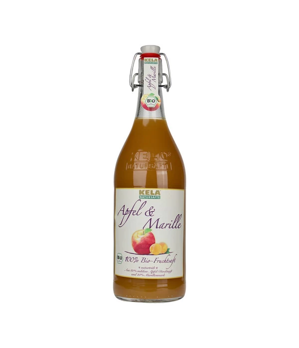 KELA Apfel & Marille 100 % Bio-Fruchtsaft, 1 L 3 KELA Apfel & Marille 100 % Bio-Fruchtsaft, 1 L
